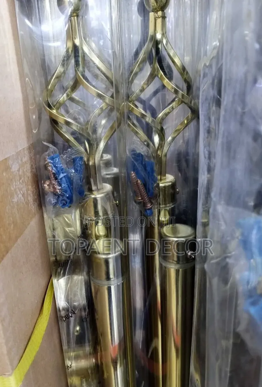 Black,Gold,Bronze and Silver Adjustable Window Curtain Rods