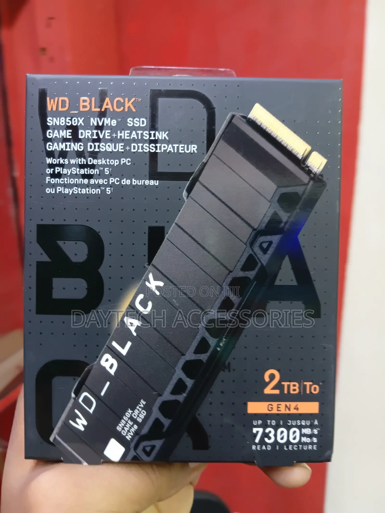 This Is a 2tb Western Digital Wd_black Sn850x Nvme Ssd.