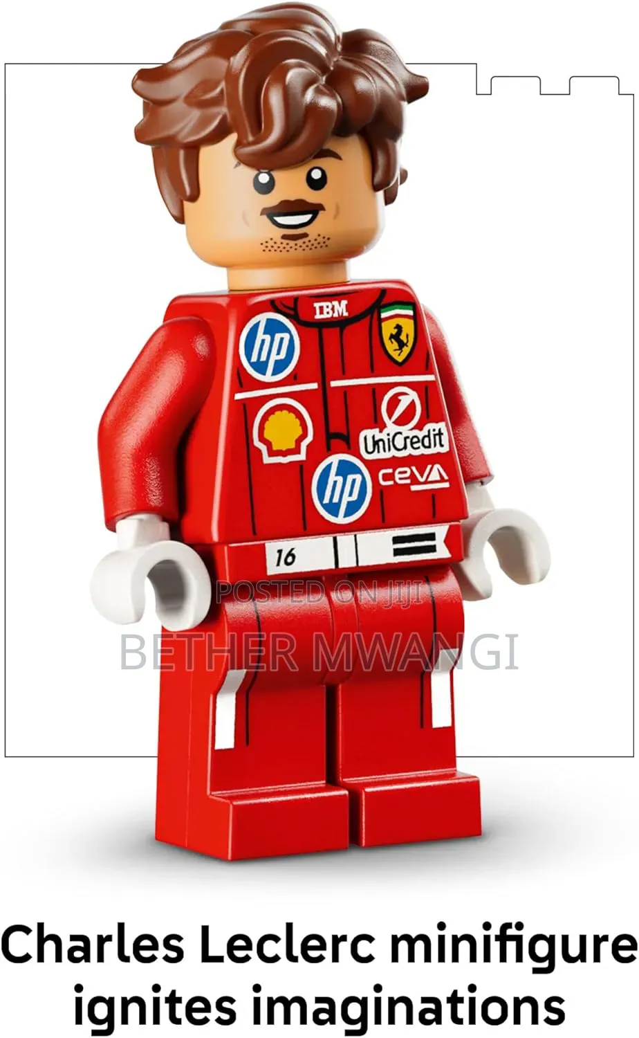Lego F1 Scuderia Ferrari Hp Charles Leclerc Helmet