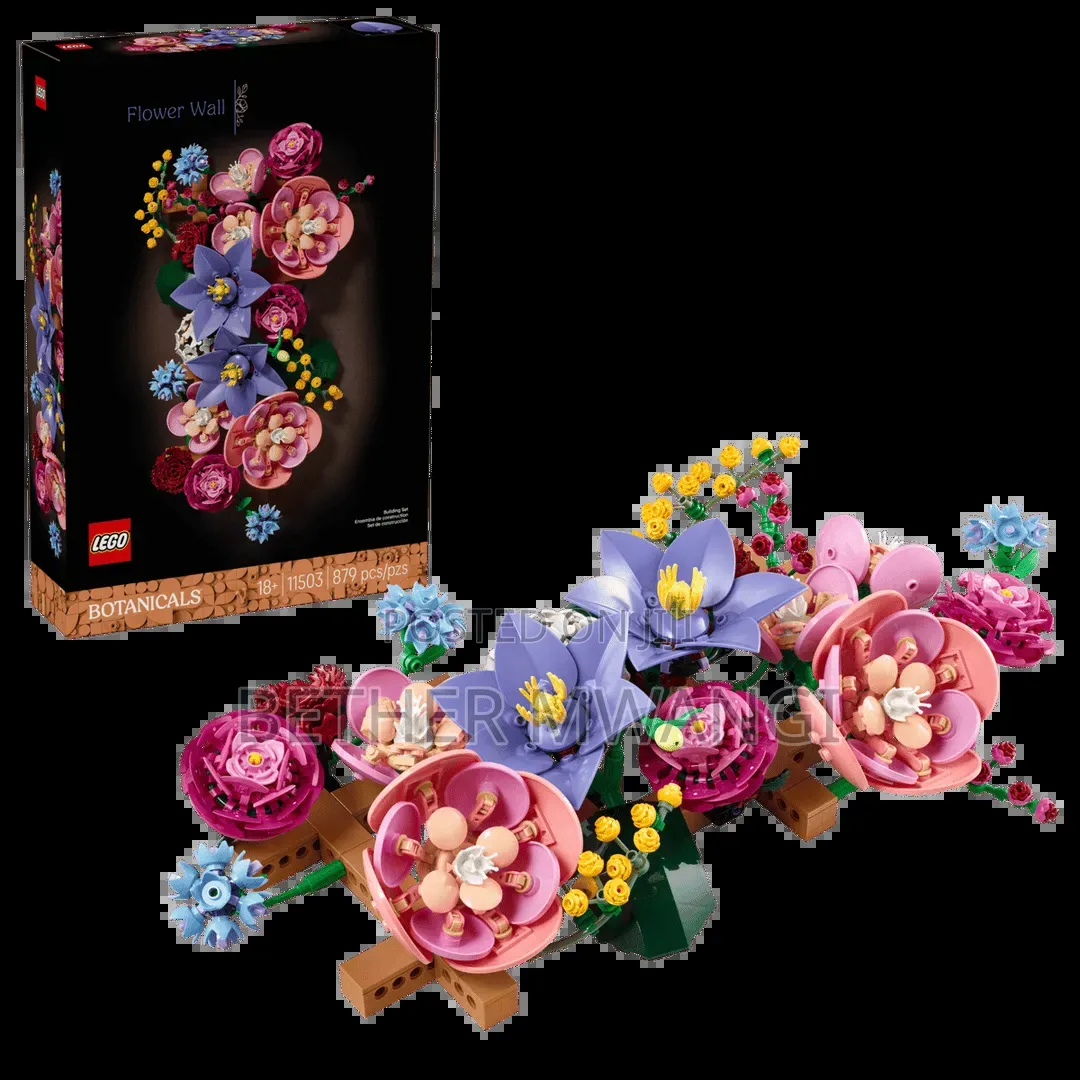 Lego Flower Wall