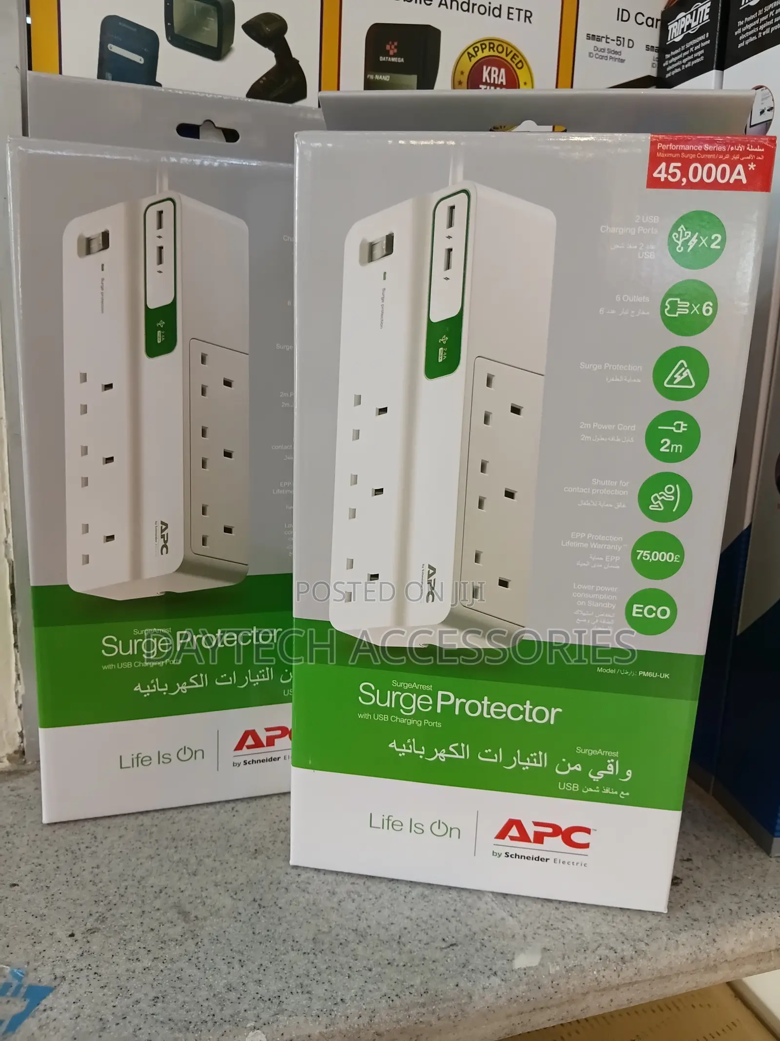 Apc Power Surge Protector Power Extensions With Usb Port.