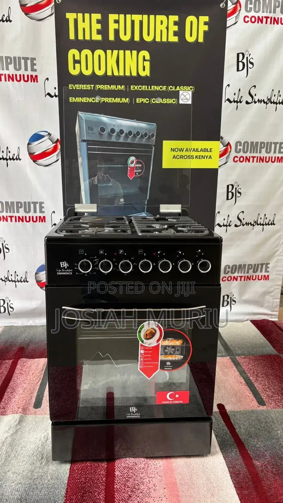Eminence Black – 60×60 Cooker