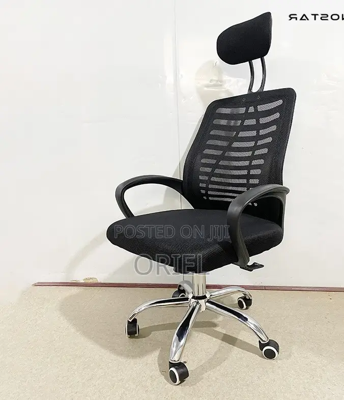 Office Chair : Ergonomic Swivel Office High-Back Chair