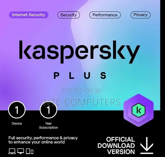 Kaspersky Plus (Internet Security) 1user