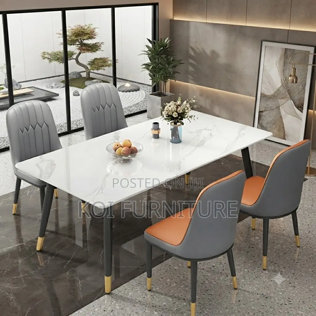 Dining Set; Four Seaters Home Dining Set