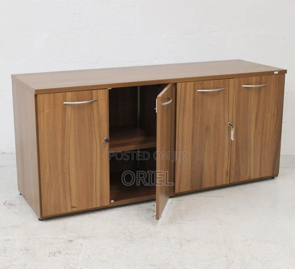 Office Credenza : Office 4-Door Storage Credenza
