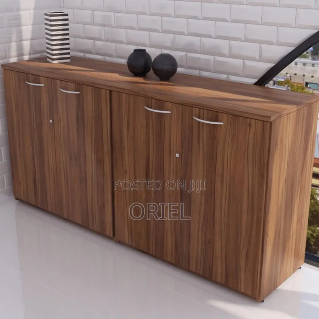 Office Credenza : Office 4-Door Storage Credenza