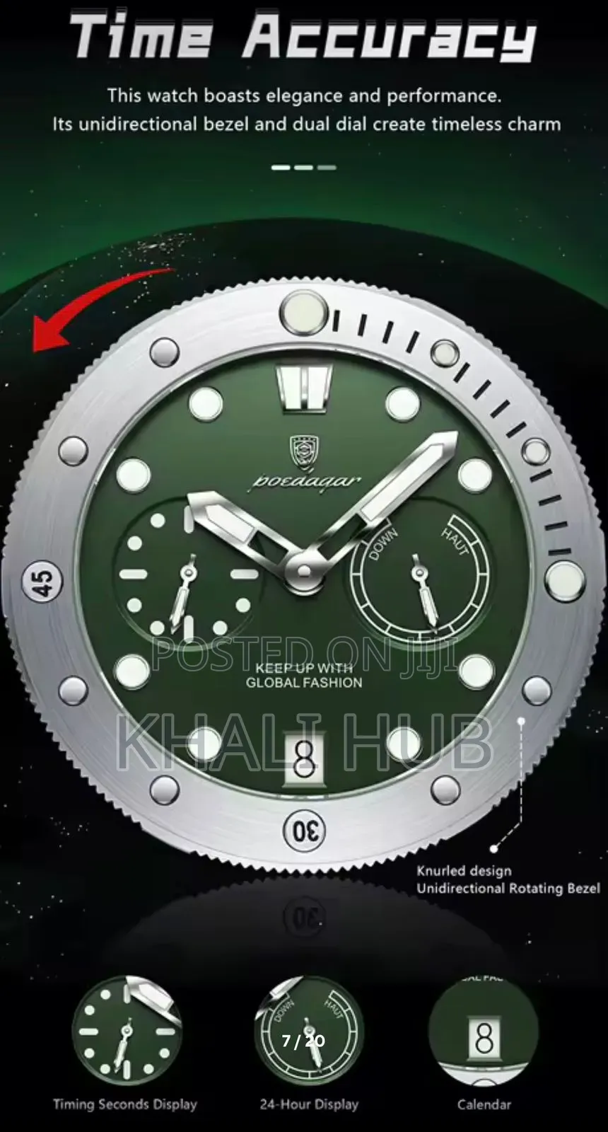 New Poedagar Fashioned Gents Watch 690