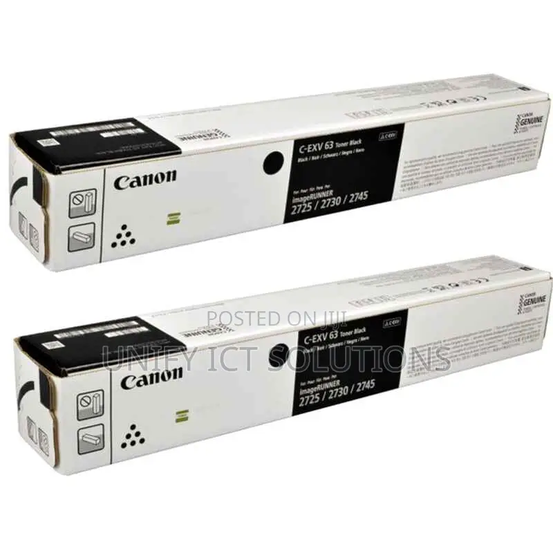 Canon C-Exv63 Black Toner Cartridge Yield