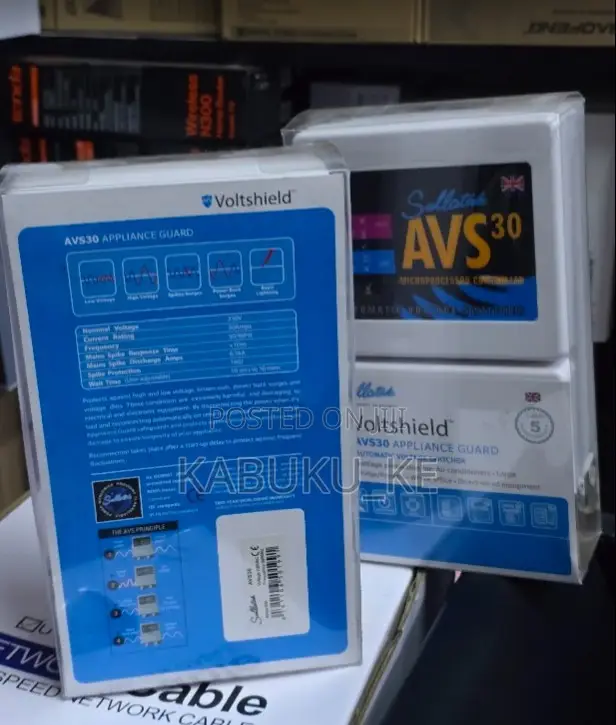 Sollatek Avs 30 (30amp) Over and Under Voltage Protection Regulator