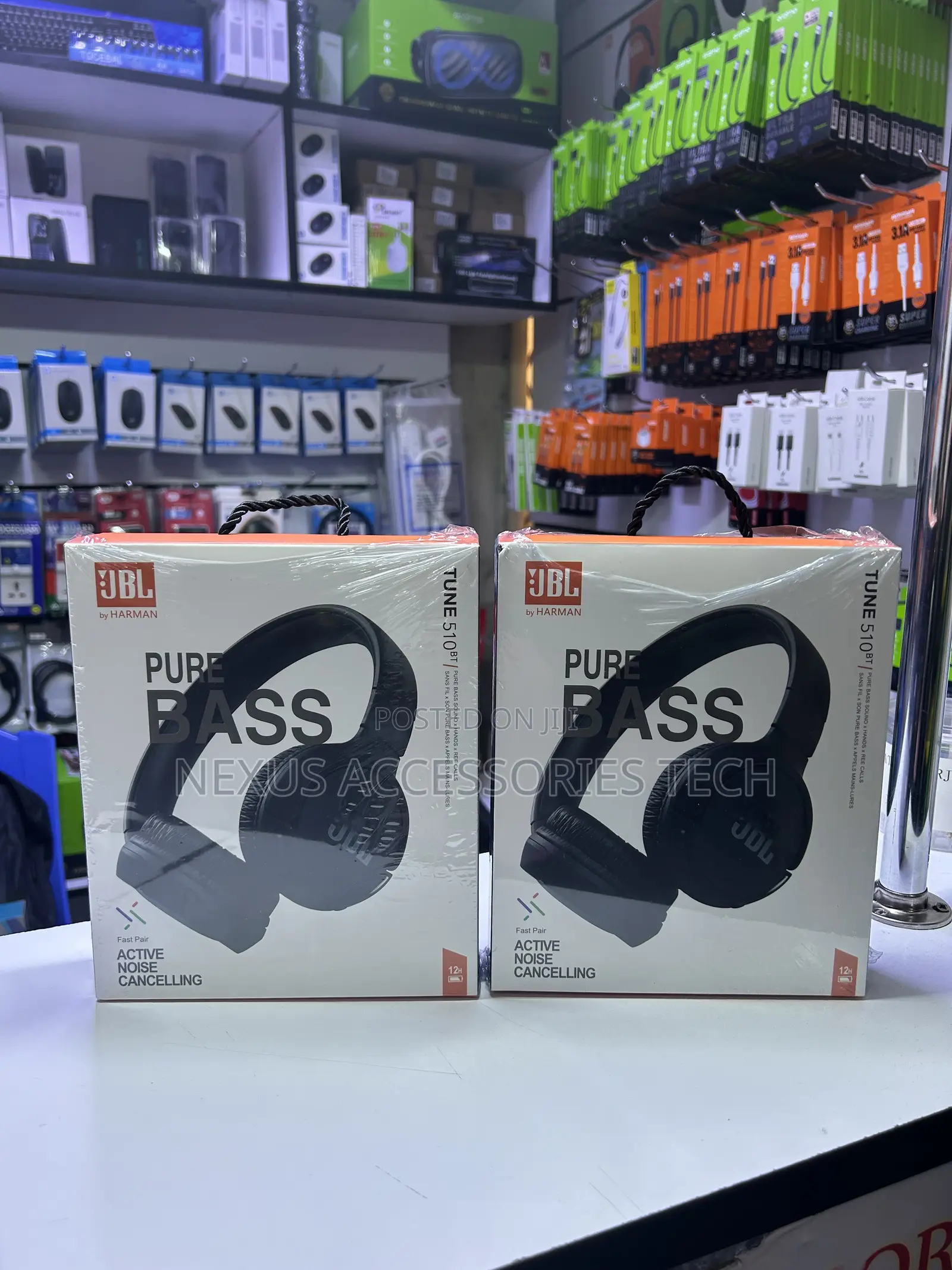 JBL Tune 510bt Wireless Bluetooth Headphones – Pure Bass,Anc,Fast Pair