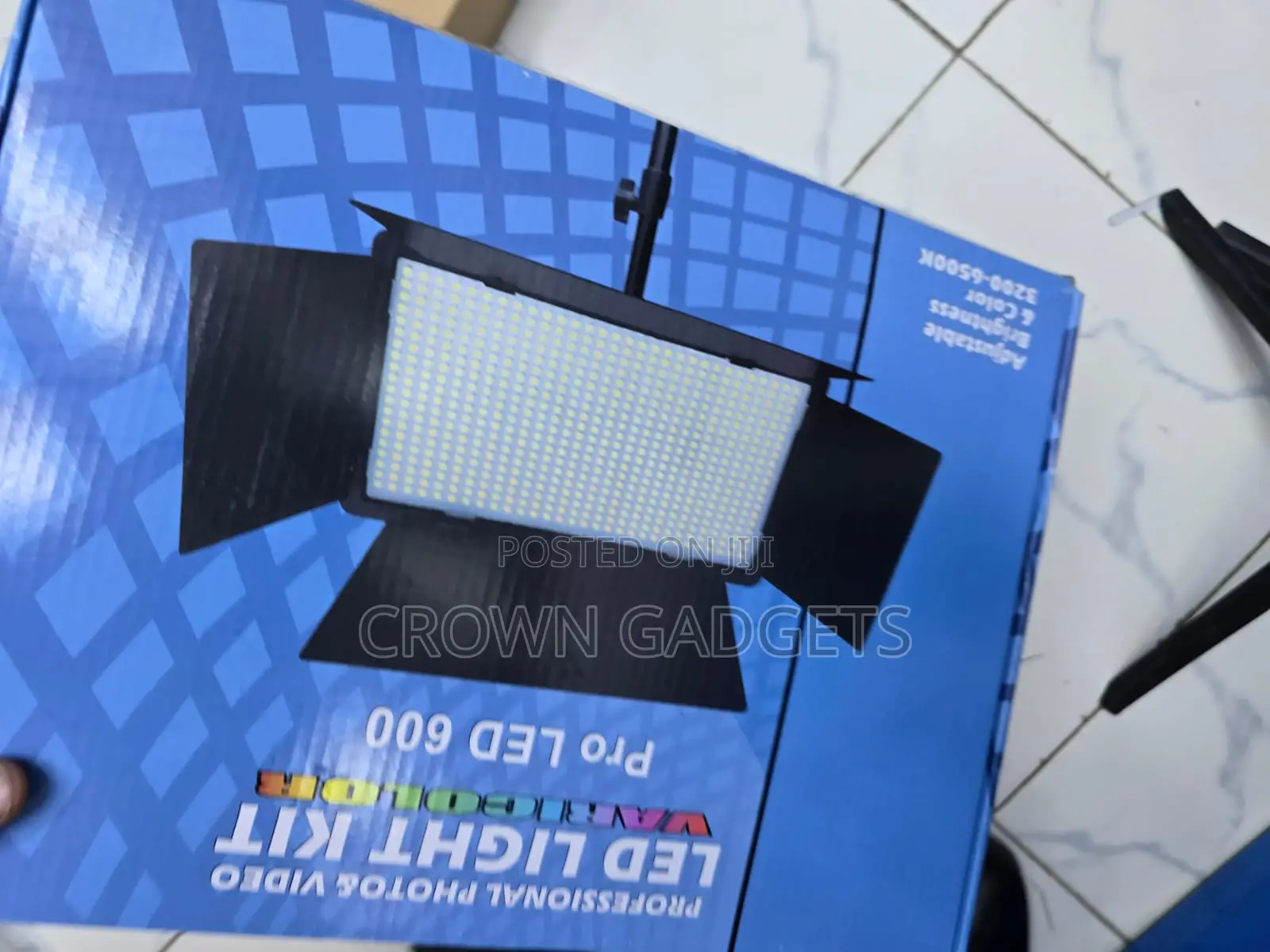 U600 Photography Led Panel Light With Adjustable Brightness