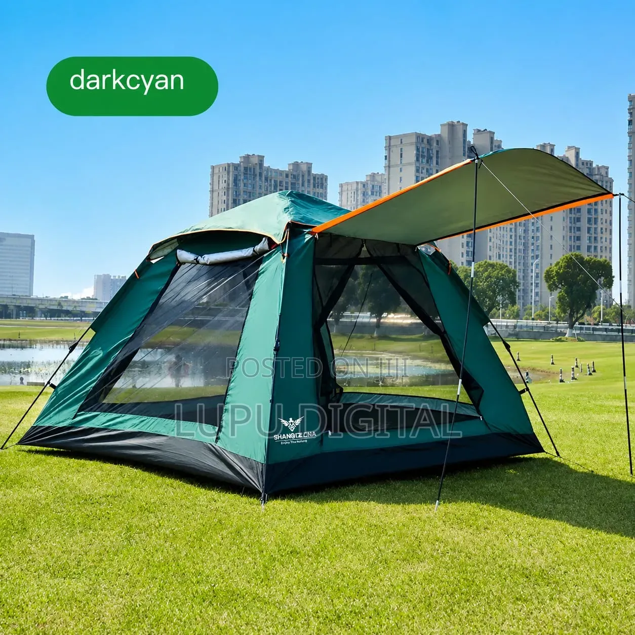 6-8 Persons Camping Tent Size 2.1*2.1 MTRS With Flap