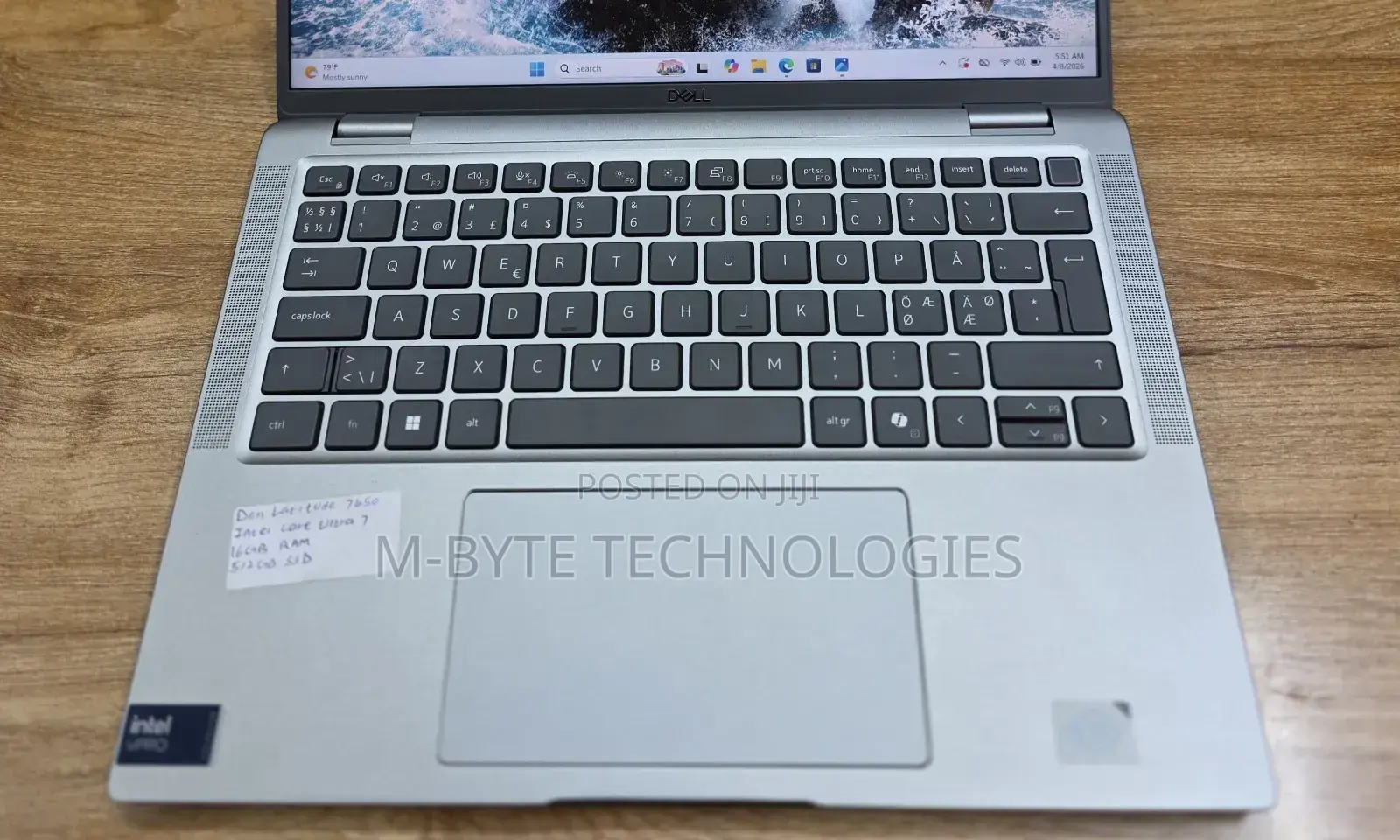 New Laptop Dell Latitude 7450 16GB Intel Core Ultra 7 SSD 512GB