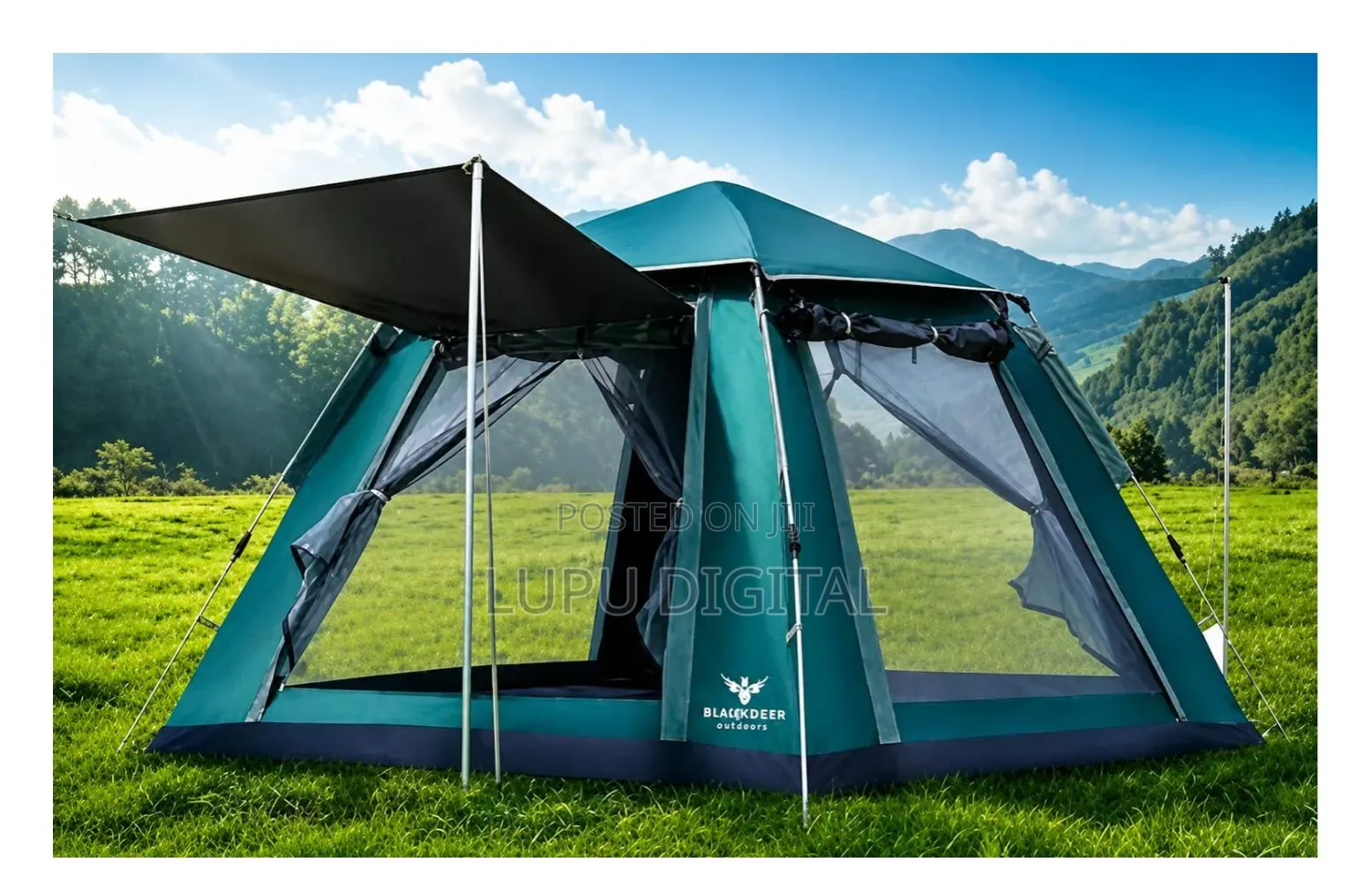 7-9 Persons Camping Tent Size 2.4*2.4 MTRS With Flap