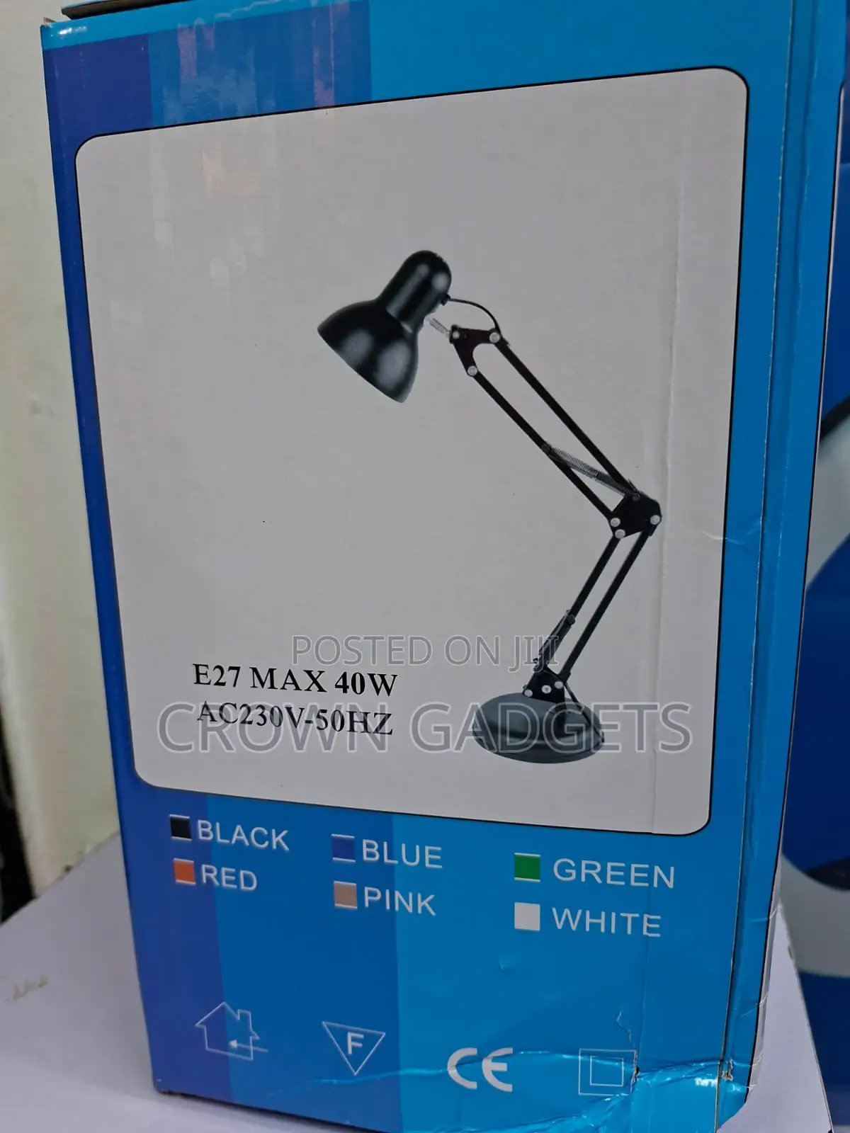Flexible Metal Desk Lamp 40w for Reading and Working