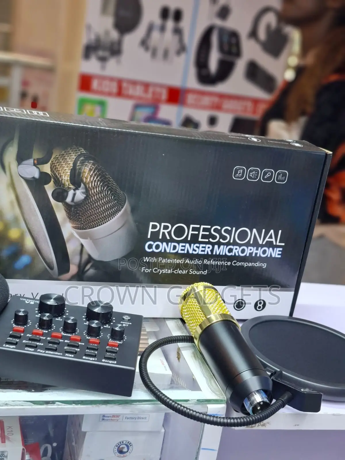 Bm800 Studio Microphone Bundle for Recording and Streaming