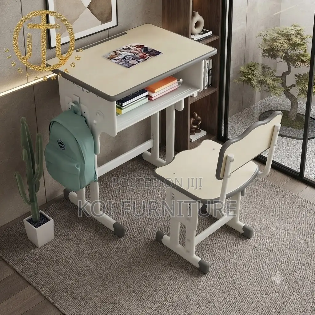 Home Desk; Adjustable Reclining Kids Desk Chair Set