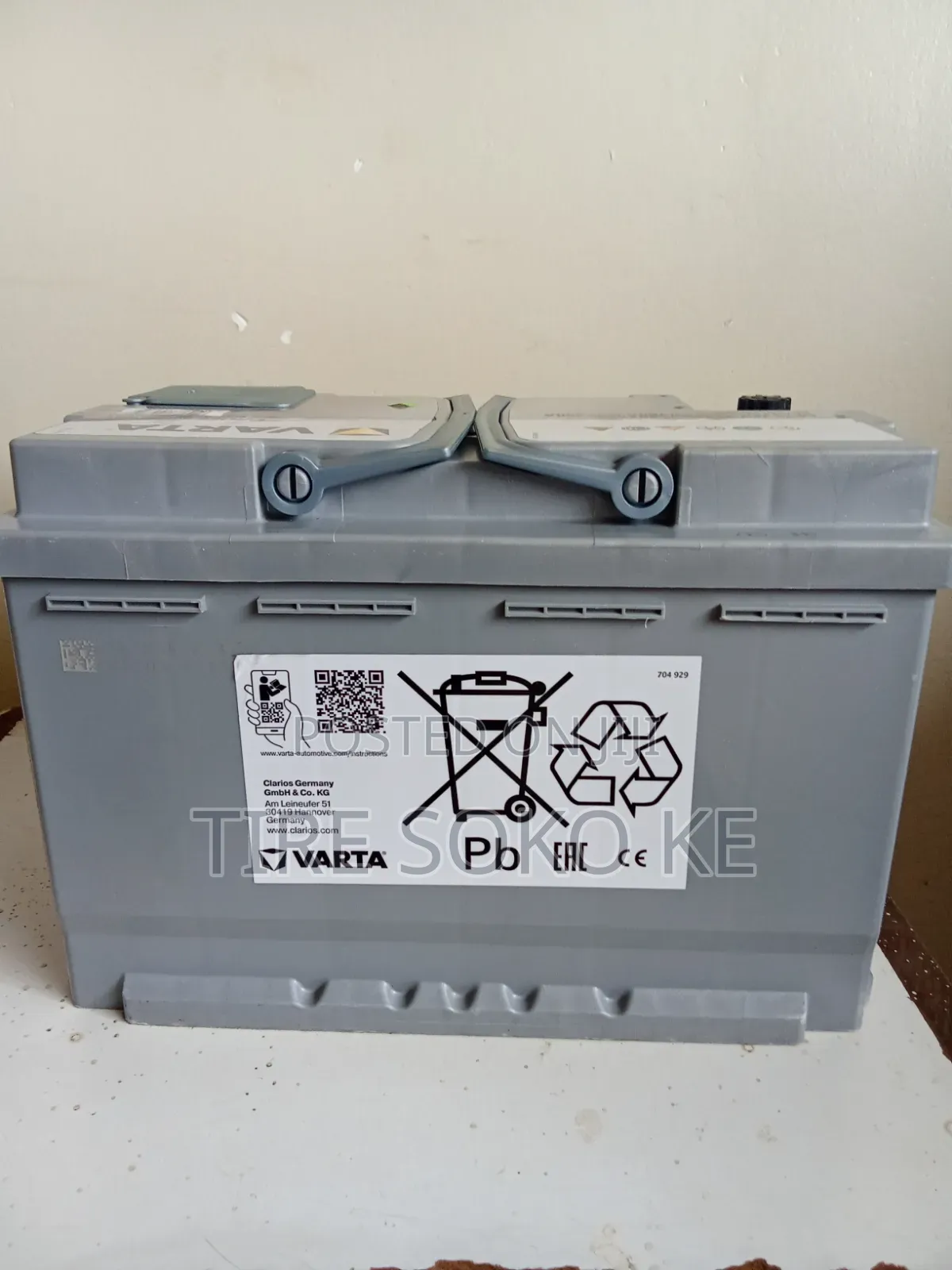 Varta Silver Dynamic Din 70 A.G.M Battery