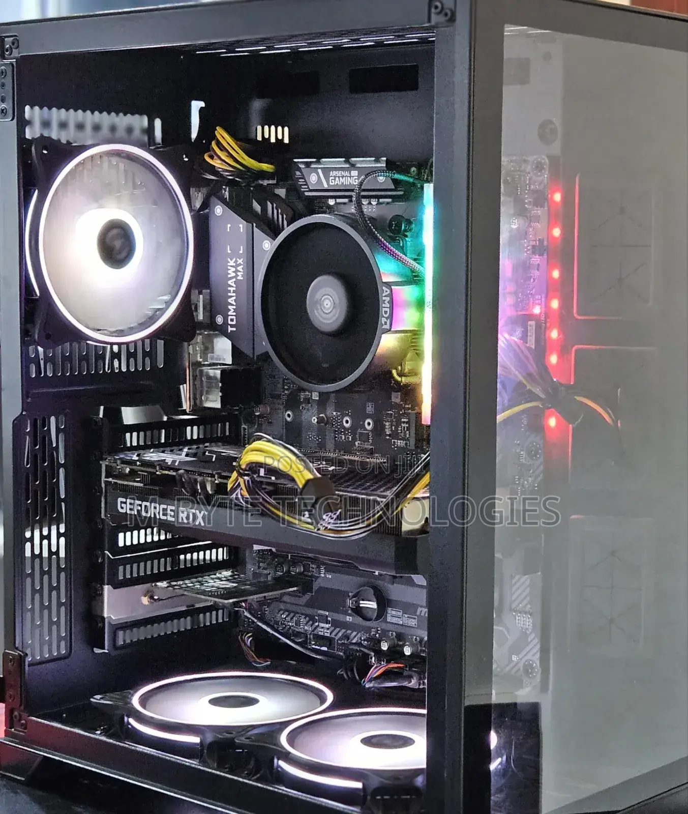 New Desktop Computer MSI 16GB AMD Ryzen 7 HDD+SSD 512GB