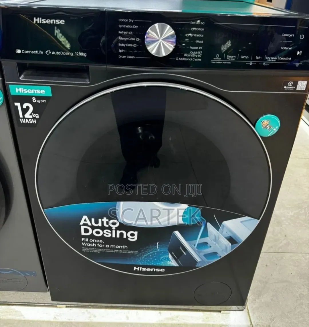 Hisense Washing Machine 12/8kgs Wash and Dry