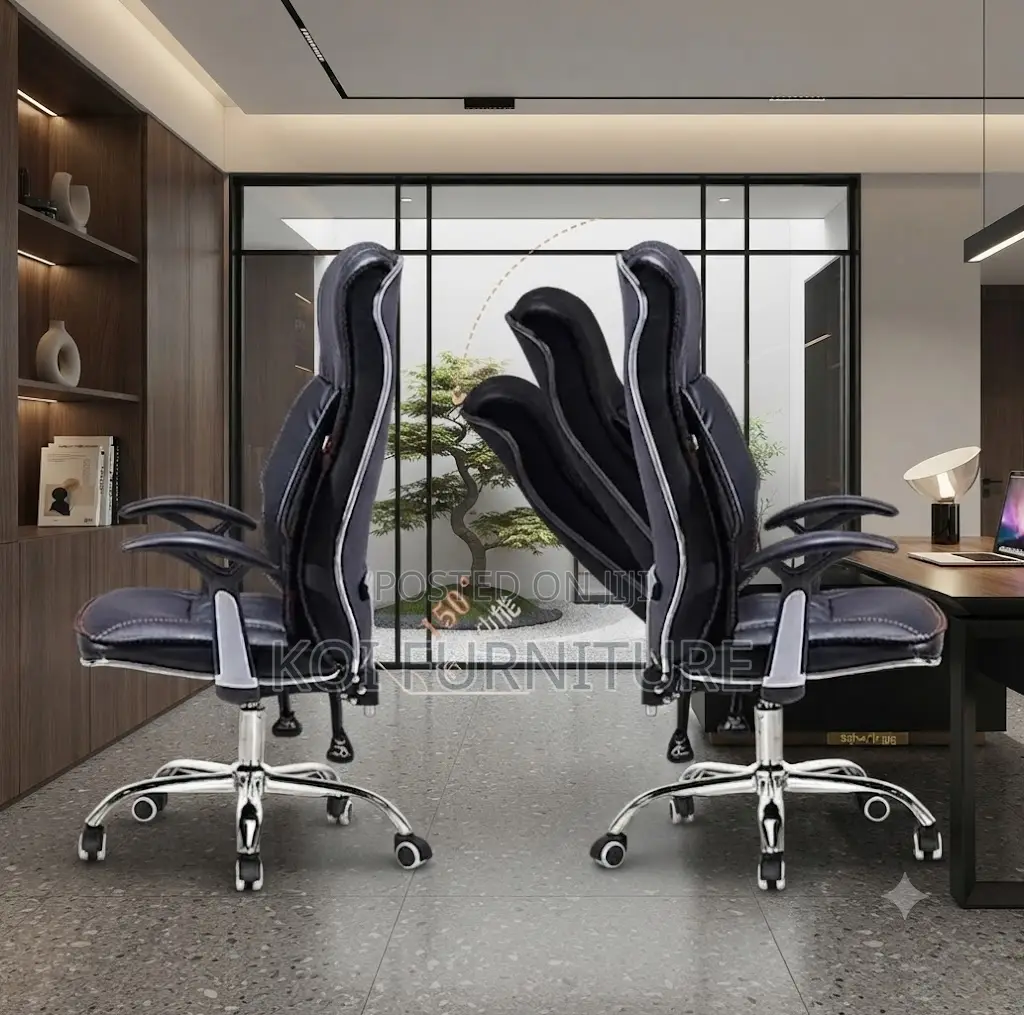 Office Chairs; Recliner Executive Office Leather Chairs