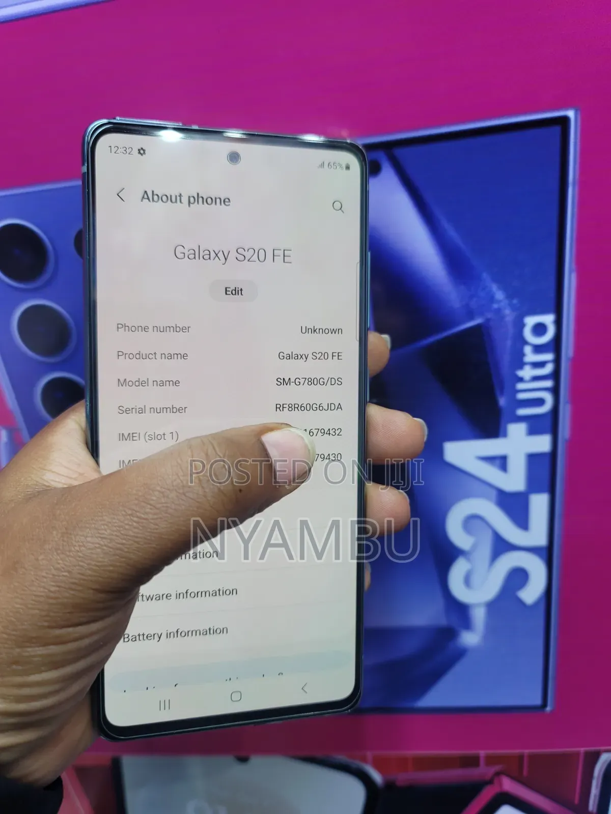 Samsung Galaxy S20 FE 128 GB Blue
