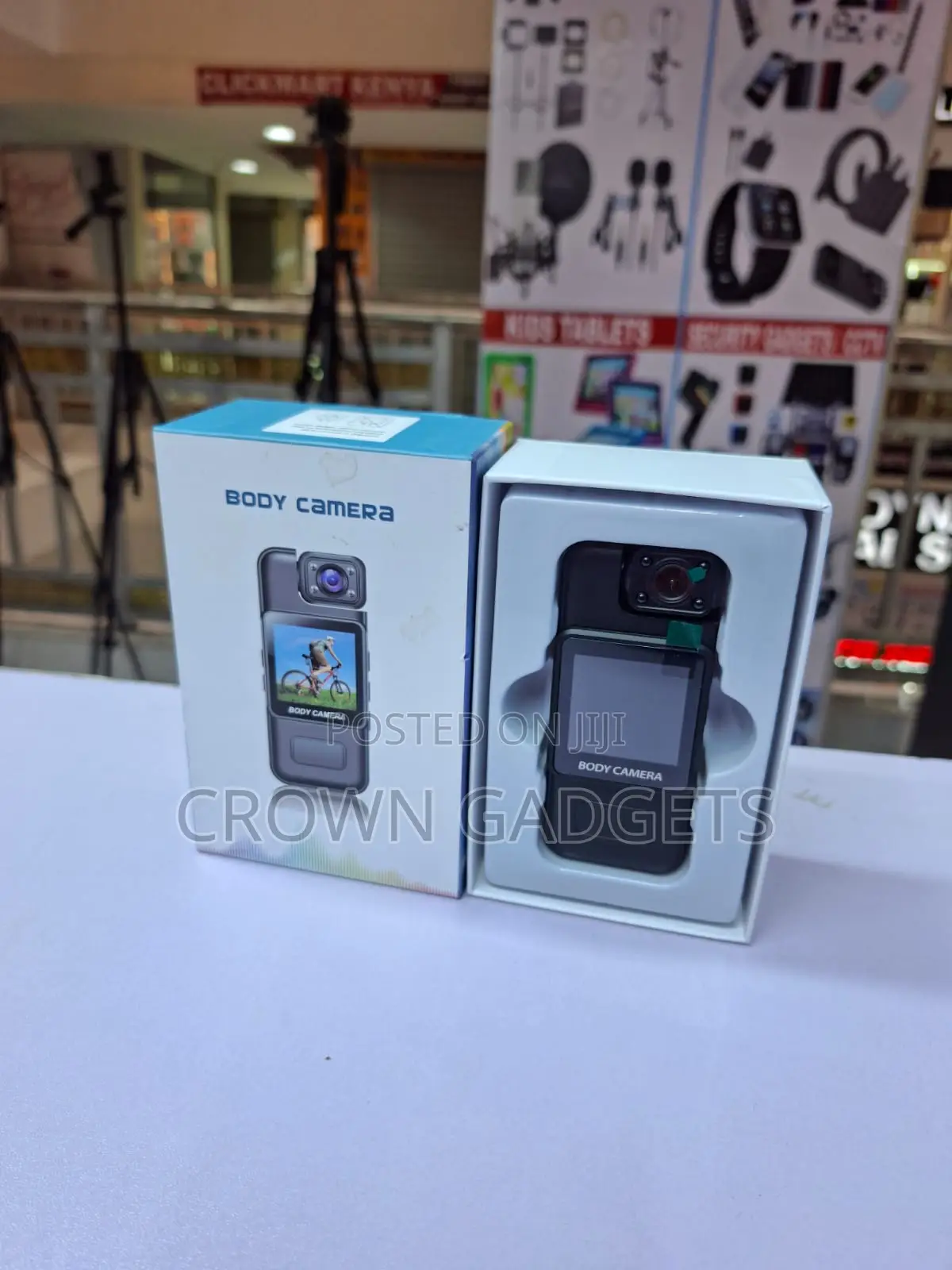 Mini Body Camera With Night Vision and Rotating Lens