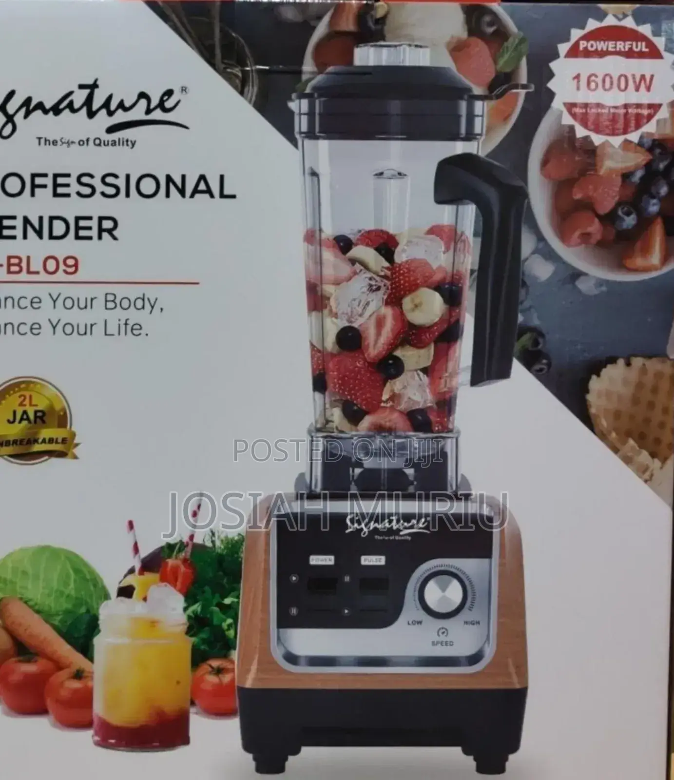 Signature Proffesional Blender 1600w