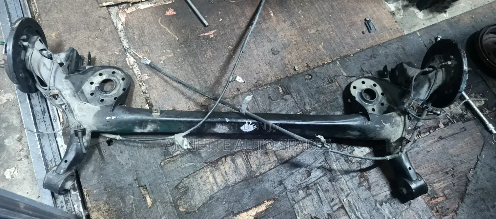 Complete Rear Beam Vitz /Belta/Ractis