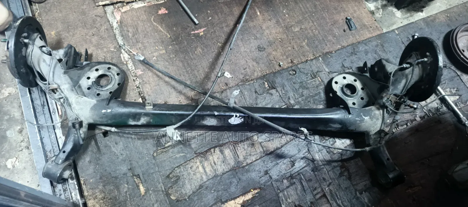 Complete Rear Beam Vitz /Belta/Ractis