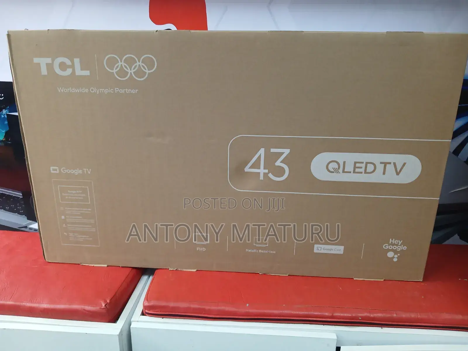 TCL 43′′ 43s5k Qled Full Hd Smart Google Tv