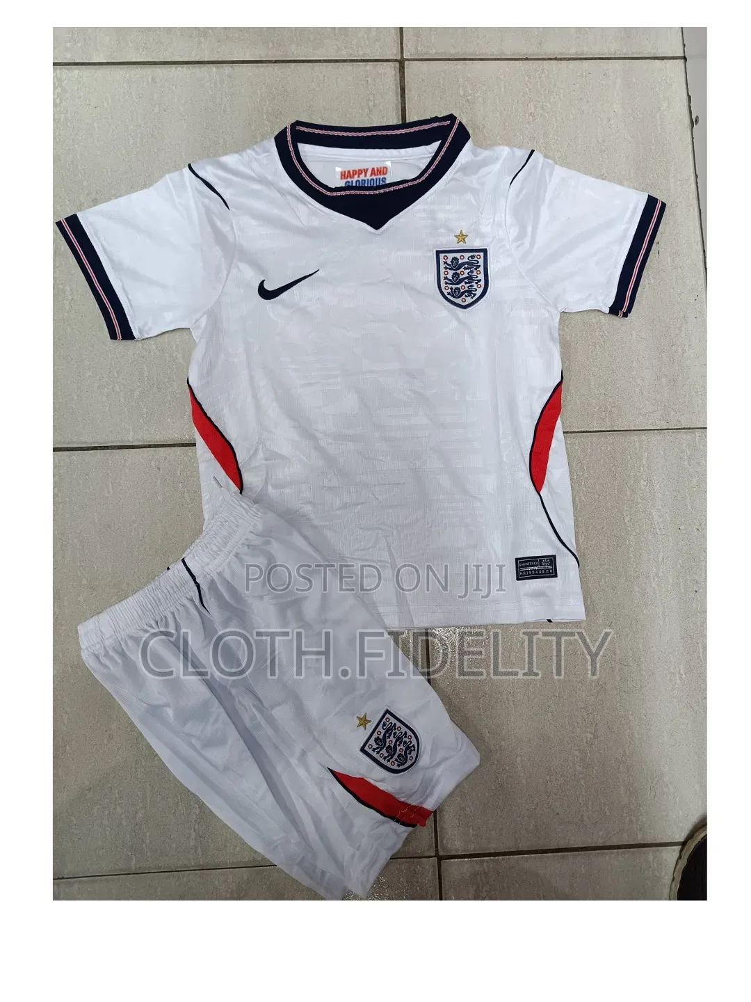 England Home Kids World Cup Jersey 2026.