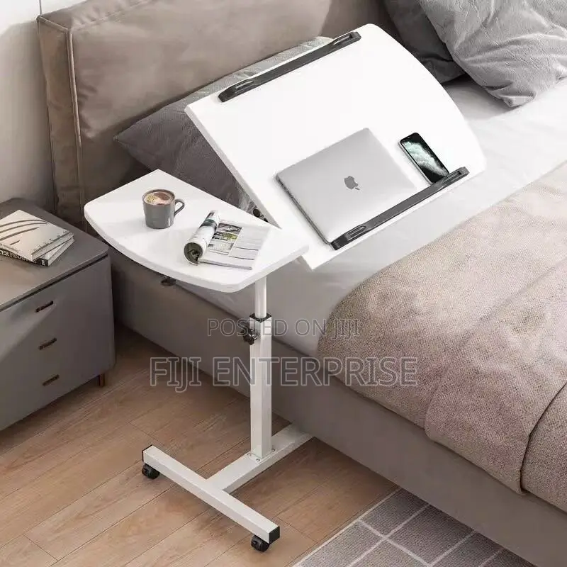 Height Adjustable Laptop Stand Movable Desk – 58–90cm | 60×40cm