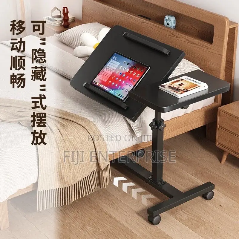 Height Adjustable Laptop Stand Movable Desk – 58–90cm | 60×40cm