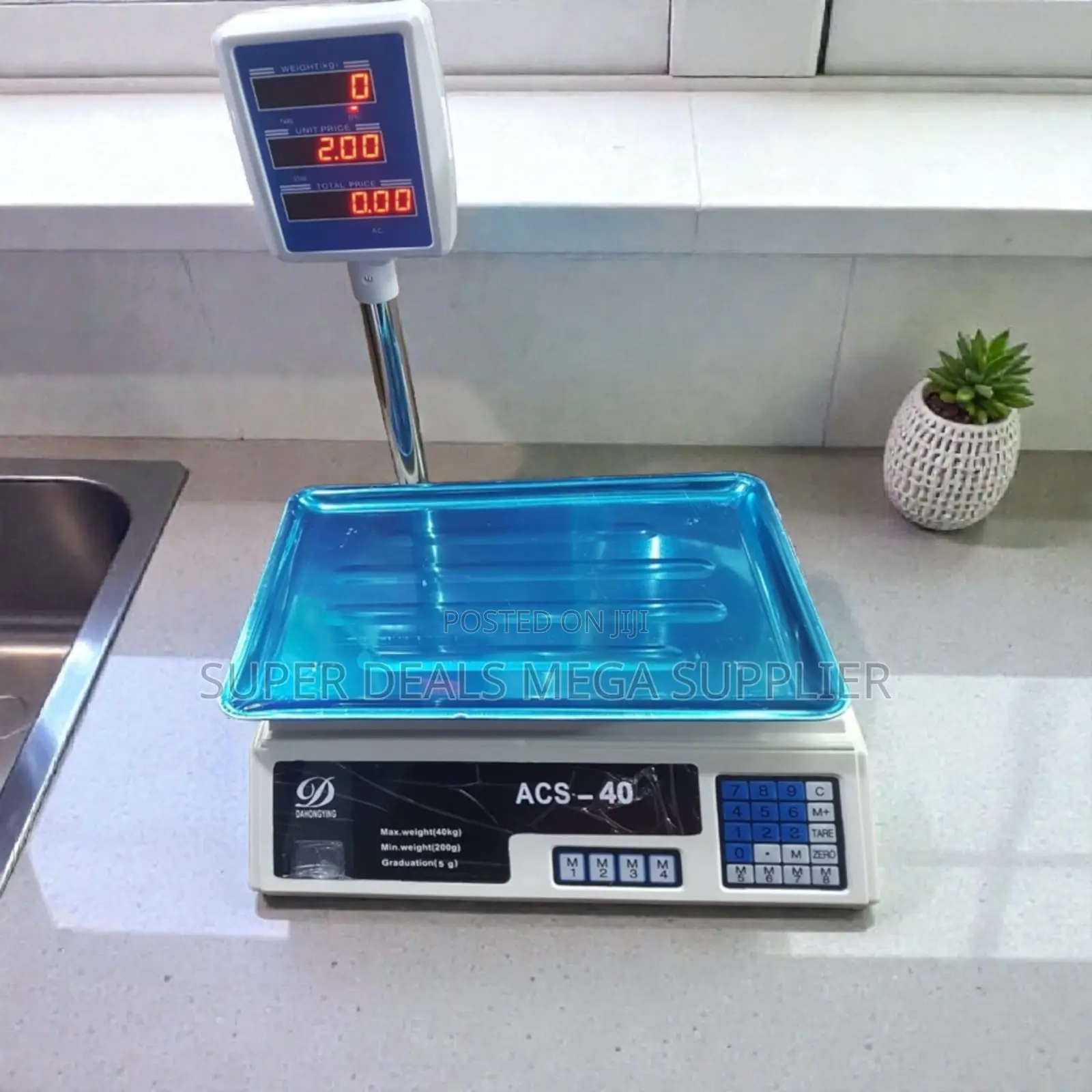 Shop Essential Acs 40 Upto 40kgs Computerized Electronic Weight Scale