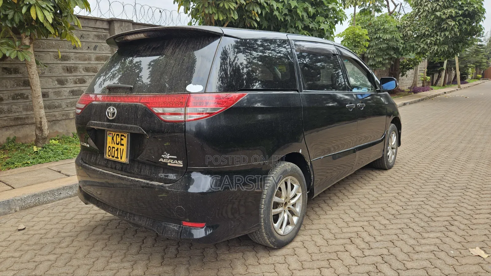 Toyota Estima 2008 Black
