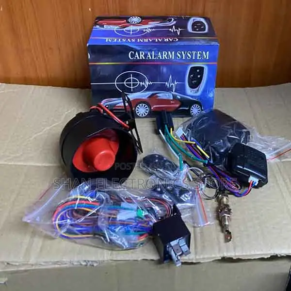 Dual Remote Controls – V200 Anti-Theft Car Alarm Kit