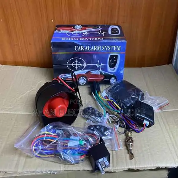 Dual Remote Controls – V200 Anti-Theft Car Alarm Kit