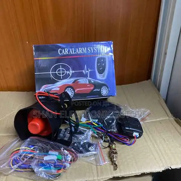 Wireless Arm Universal 12v V200 Anti-Theft Car Alarm Kit With Remote