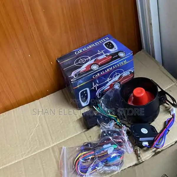 Wireless Arm Universal 12v V200 Anti-Theft Car Alarm Kit With Remote