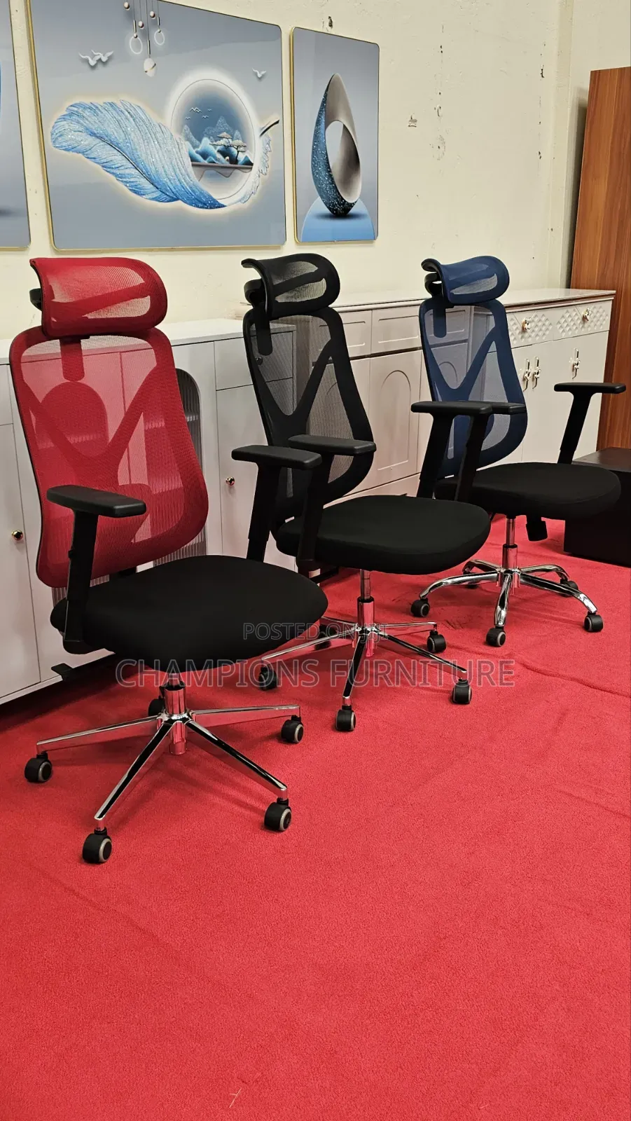 Ergonomic High Back Chair