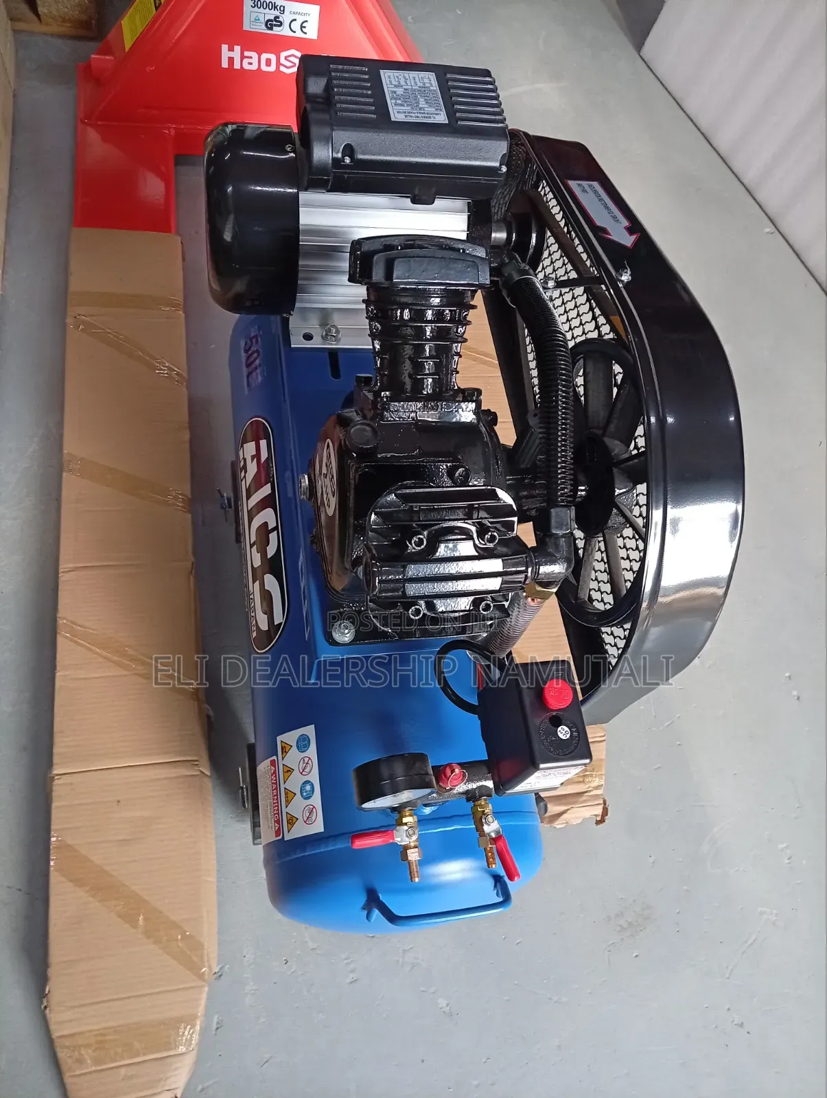 Aico Ac250s 50l Air Compressor – 170l/Min Portable Air Compressor