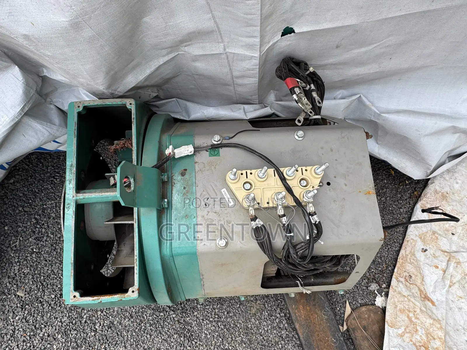 125 Kva Alternator End (Generator Head) – For Parts / Rewinding