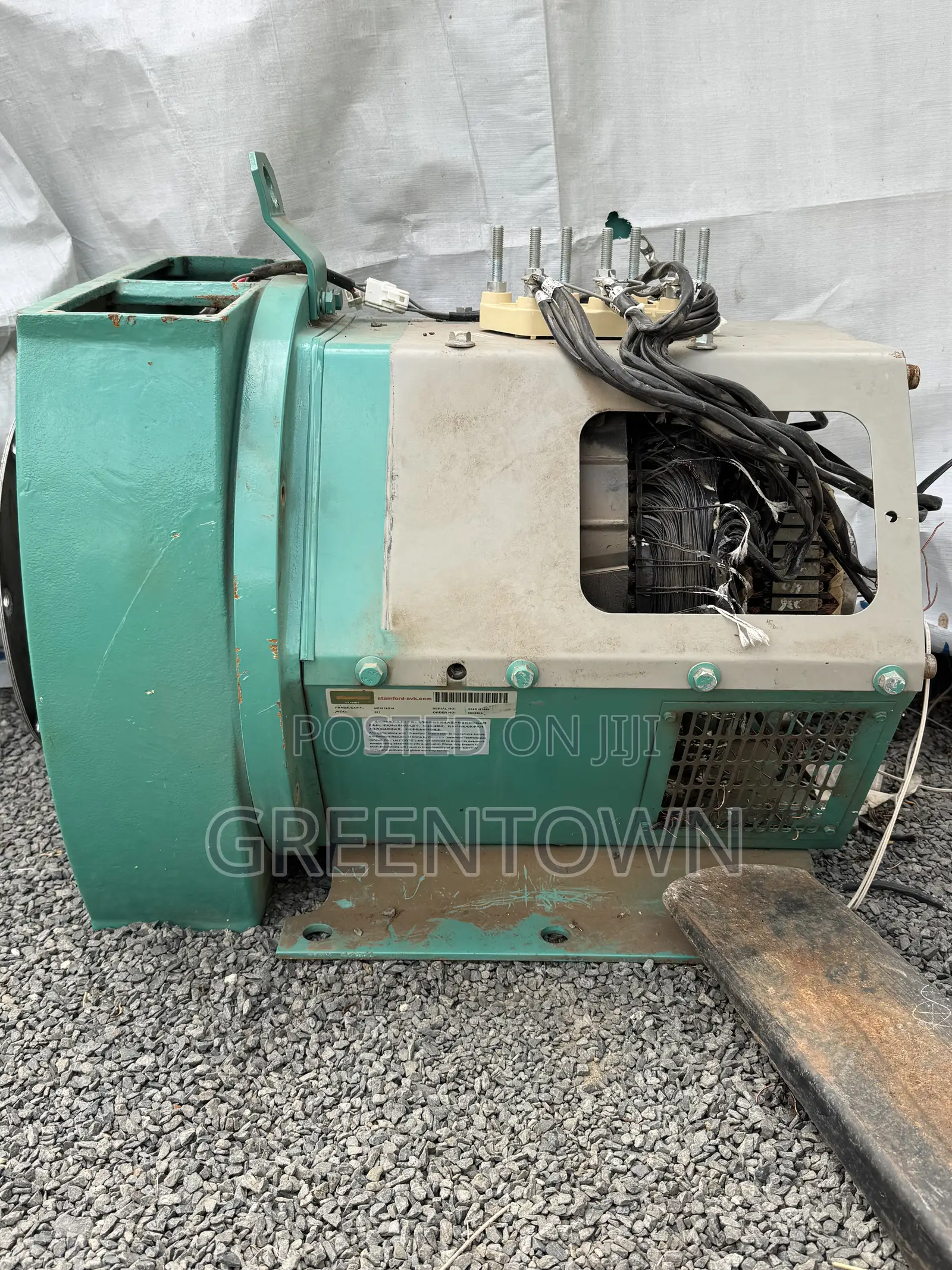 125 Kva Alternator End (Generator Head) – For Parts / Rewinding