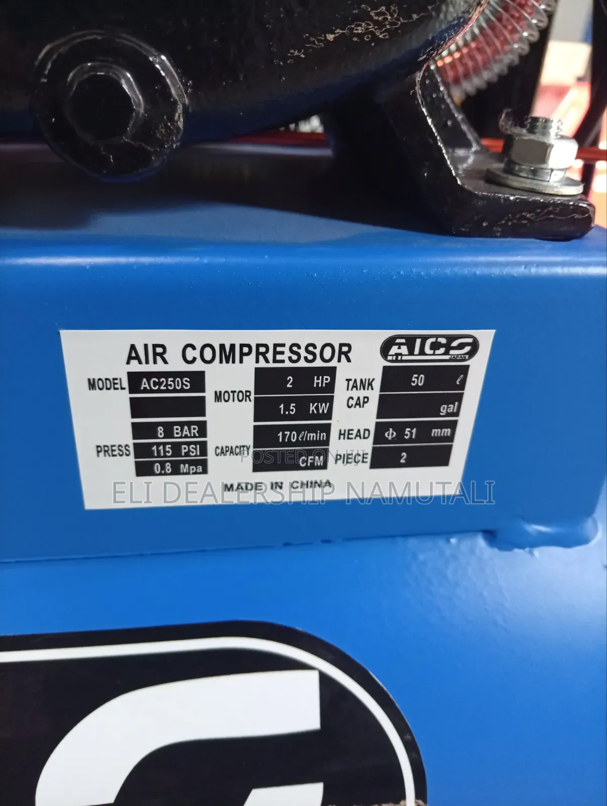 Professional 50l Air Compressor for Spray Painting Pneumatic Tools