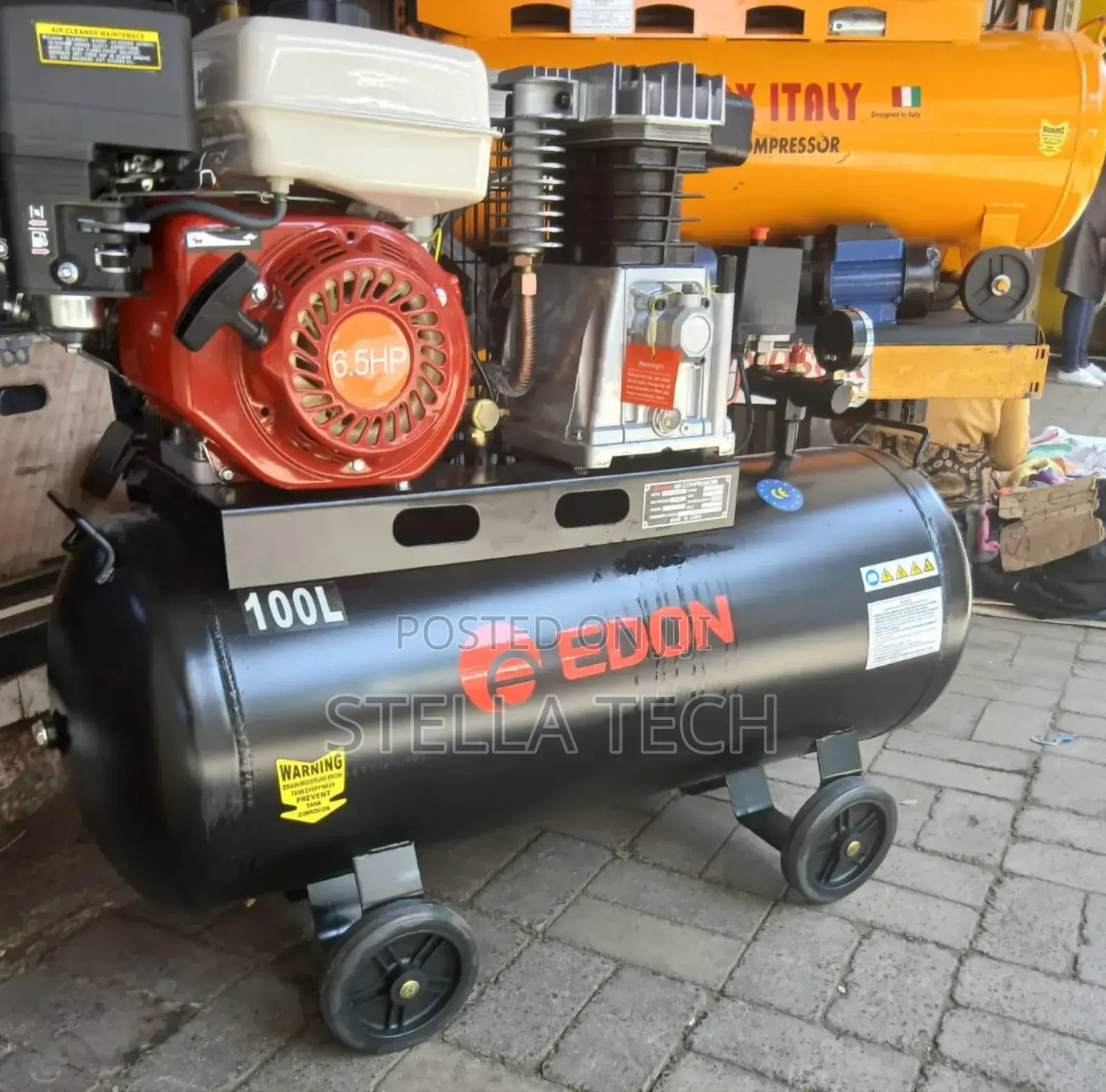 Edon Gasoline Compressor 100l