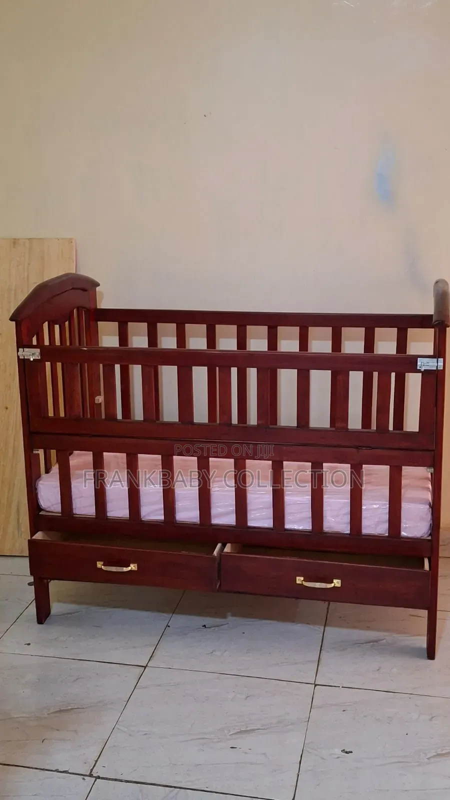 Brown Color Baby Cot