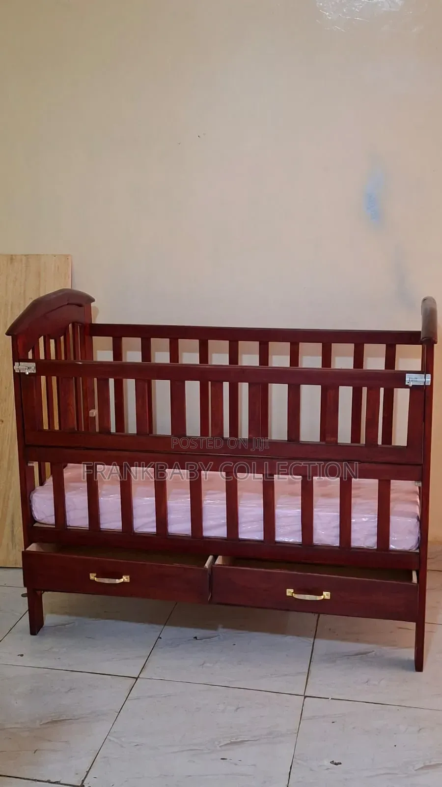 Brown Color Baby Cot
