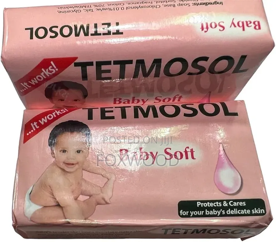 Tetmosol Baby Soft Soap 2pcs
